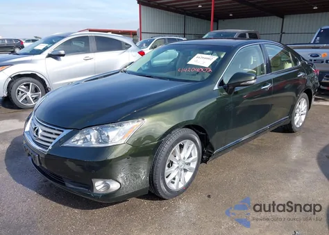 2010 Lexus Es 350 z USA, uszkodzony, nr VIN JTHBK1EG2A2377464